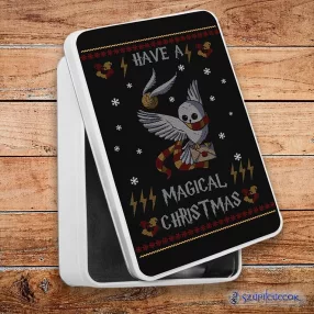   Harry Potter - Have A Magical Christmas fém szendvicsdoboz (tároló doboz)