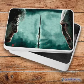   Harry Potter VS Voldemort fém szendvicsdoboz (tároló doboz)