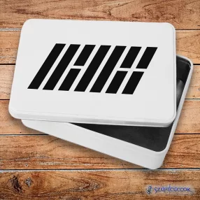 iKon logó fém szendvicsdoboz (tároló doboz)
