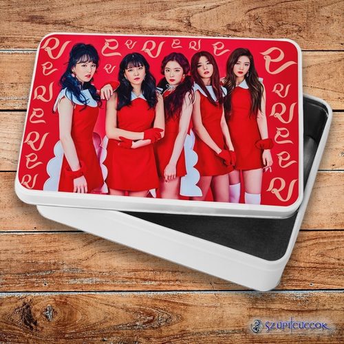 Red Velvet fém szendvicsdoboz (tároló doboz)