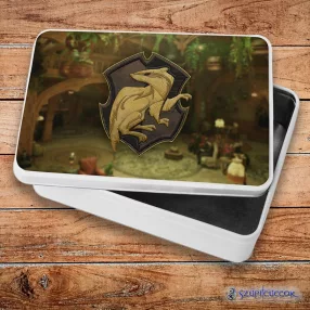   Hogwarts Legacy Hugrabug fém szendvicsdoboz (tároló doboz)