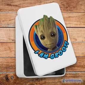   Marvel Bosszúállók Groot fém szendvicsdoboz (tároló doboz)