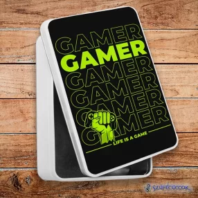   Playstation Life is a game fém szendvicsdoboz (tároló doboz)