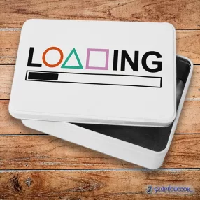 Playstation loading fém szendvicsdoboz (tároló doboz)