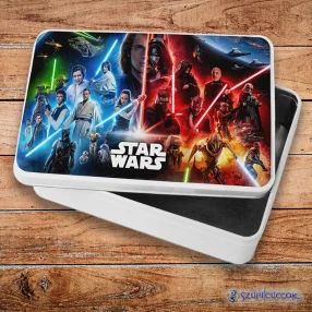   Star Wars az erő két oldala fém szendvicsdoboz (tároló doboz)