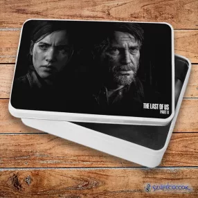   The Last of us  Part II. Ellie és Joel fém szendvicsdoboz (tároló doboz)