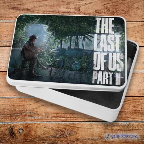   The Last of us  Part II. Ellie gitározik fém szendvicsdoboz (tároló doboz)