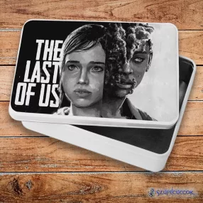   The Last of us Ellie és Clicker fém szendvicsdoboz (tároló doboz)