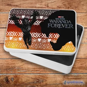  Black Panther Wakanda Forever fém szendvicsdoboz (tároló doboz)