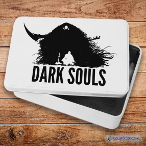   Dark Souls bonefire siluette fém szendvicsdoboz (tároló doboz)
