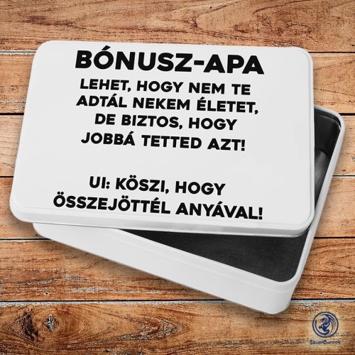 Bónusz Apa szendvicsdoboz (tároló doboz)