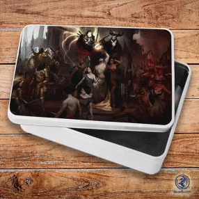Diablo IV. portré szendvicsdoboz (tároló doboz)