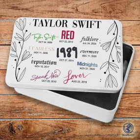   Taylor Swift Album's fém szendvicsdoboz (tároló doboz)