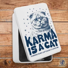   Taylor Swift - Karma is a cat fém szendvicsdoboz (tároló doboz)
