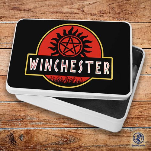 Supernatural - Winchester fém szendvicsdoboz (tároló doboz)