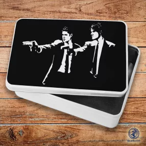   Supernatural - Winchester brothers fém szendvicsdoboz (tároló doboz)