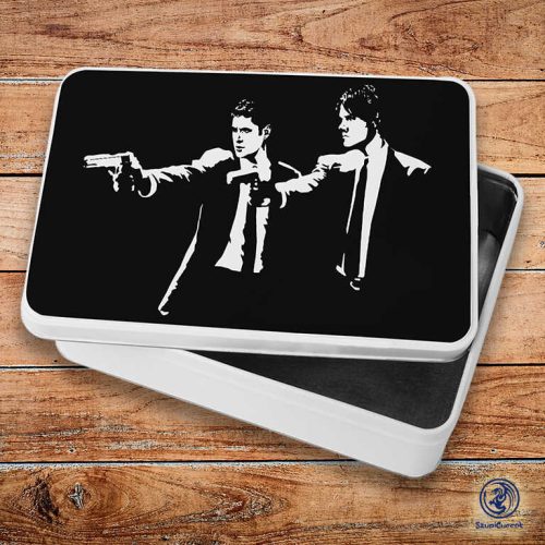Supernatural - Winchester brothers fém szendvicsdoboz (tároló doboz)