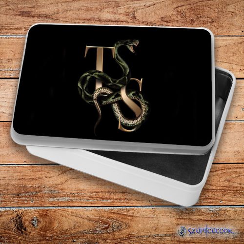 Taylor Swift - Snake logo fém szendvicsdoboz (tároló doboz)
