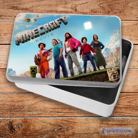Egy Minecraft film fém szendvicsdoboz (tároló doboz)