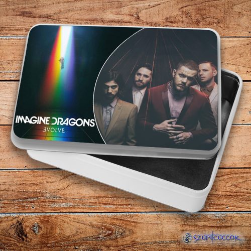 Imagine Dragons fém szendvicsdoboz (tároló doboz)