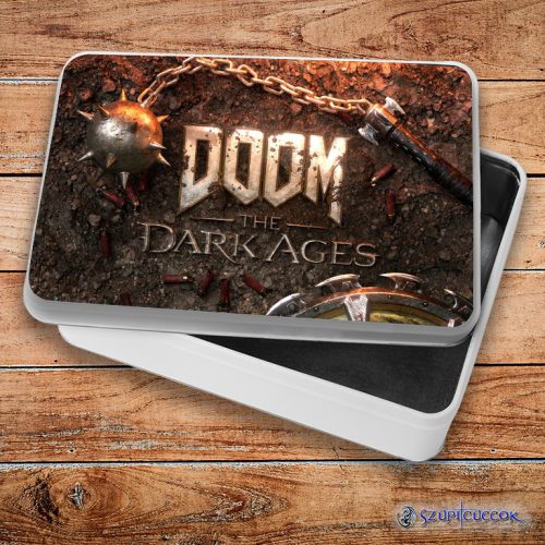 Doom - The Dark Ages fém szendvicsdoboz (tároló doboz)