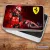 Ferrari - Leclerc fém szendvicsdoboz (tároló doboz)