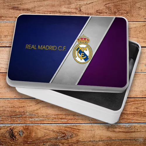 Real Madrid fém szendvicsdoboz (tároló doboz)