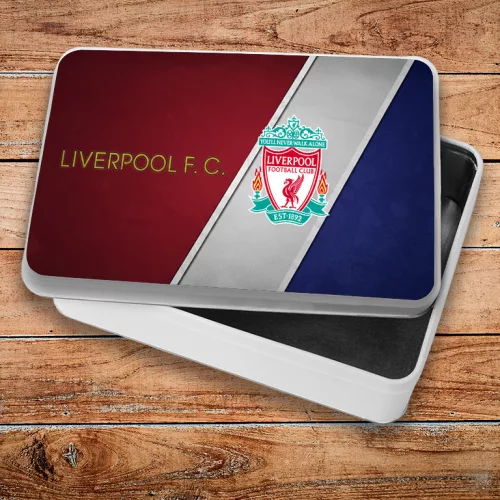 Liverpool fém szendvicsdoboz (tároló doboz)