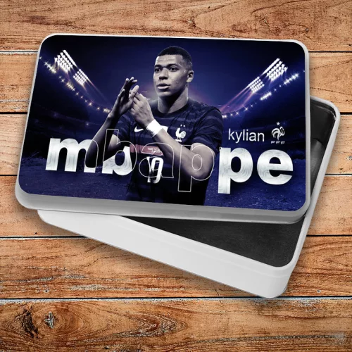 Mbappe fém szendvicsdoboz (tároló doboz)