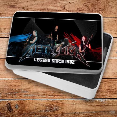Metallica Legends fém szendvicsdoboz (tároló doboz)