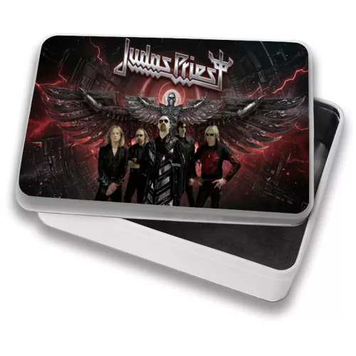 Judas Priest band fém szendvicsdoboz (tároló doboz)