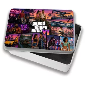 GTA VI fém szendvicsdoboz (tároló doboz)